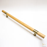 CDP01 ALTO BOW BEECH WOOD DOOR PULL - L900MM