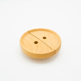 BUTTON PLUS A- BEECH