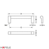 H2510 CABINET HANDLE