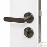AK MORTISE DOOR LOCK SET - DS811 STAINLESS STEEL