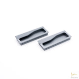 RCS002- ANGLED KNURLED RECESSED PULL SL06