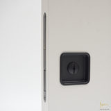 SDP003 SLIDING DOOR RECESS PULL WITH COINLOCK - SQUARE
