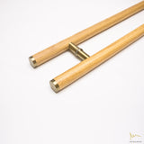 CDP01 OAK WOOD DOOR PULL / L900MM ( DOULE SIDED)