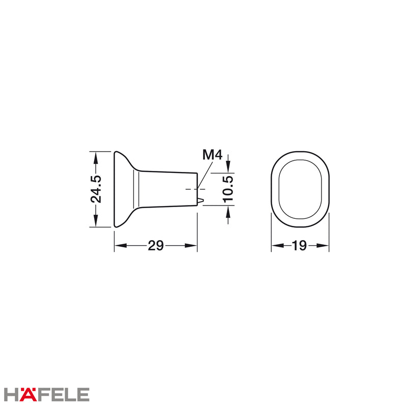 H2325 CABINET KNOB