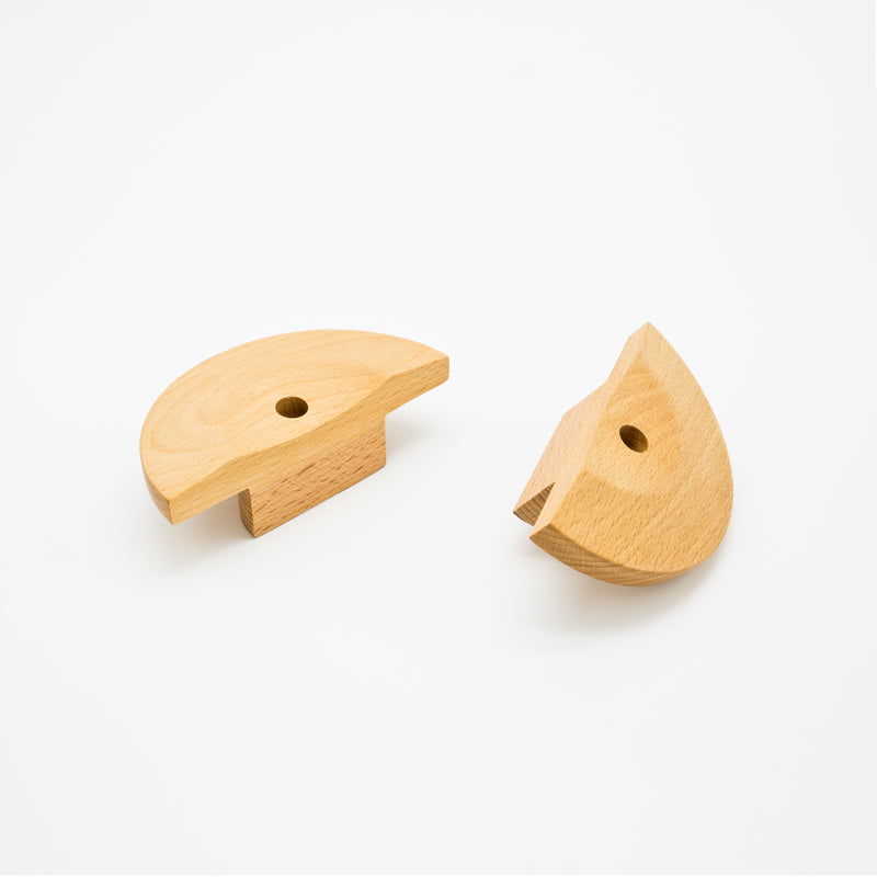 BUTTON PLUS B- BEECH
