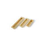 RCS025 - RECESSED PULL - L200MM / SL06
