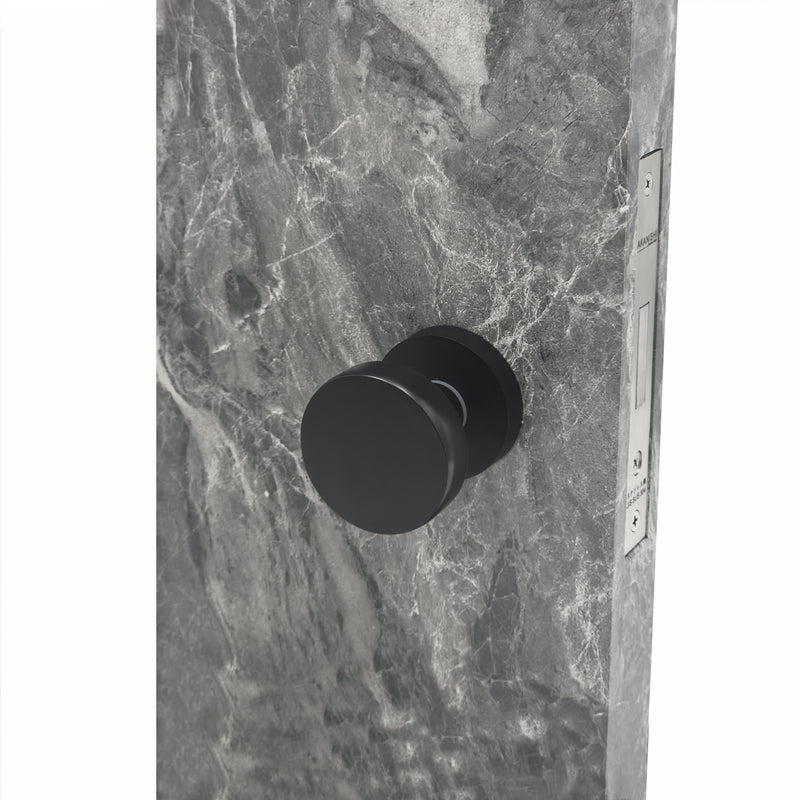 AK HIDDEN DOOR LOCK RD01 - MATTE BLACK/B01