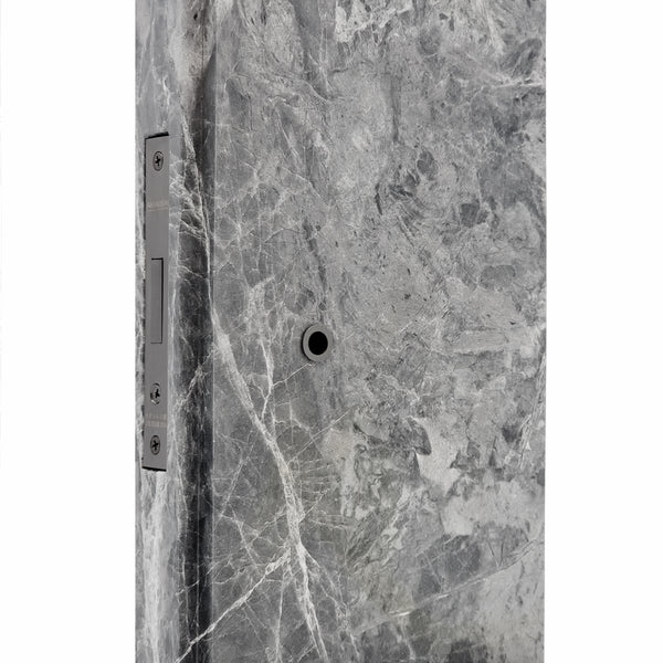 AK HIDDEN DOOR LOCK SQ02 - MATTE BLACK/B01