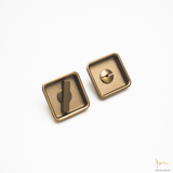 SDP003 SLIDING DOOR RECESS PULL WITH COINLOCK - SQUARE (39MM)