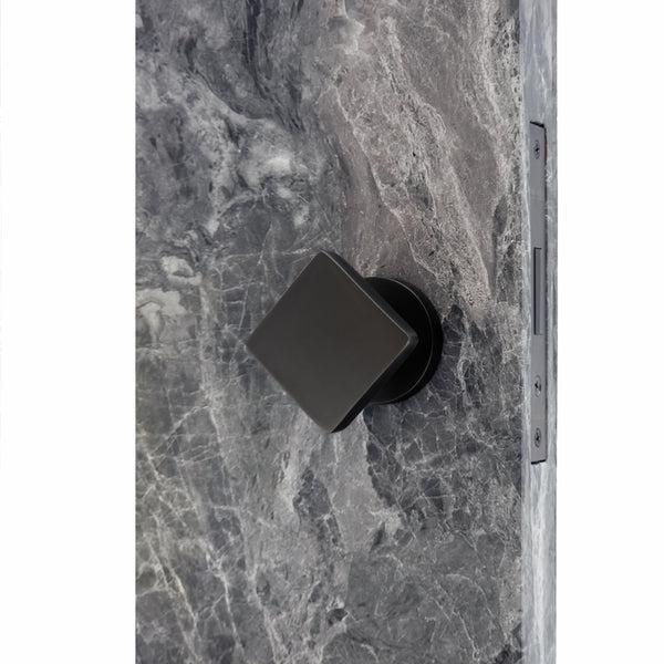 AK HIDDEN DOOR LOCK SQ02 - MATTE BLACK/B01
