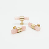 CRYSTAL T-KNOB - PINK