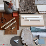 H2135 CABINET HANDLE - MATT WHITE