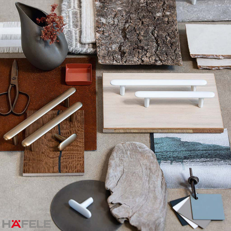 H2135 CABINET HANDLE - MATT WHITE
