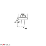 H2570 CABINET KNOB