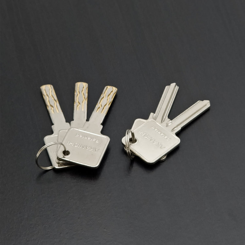 AK HIDDEN DOOR LOCK SQ02 - MATTE GOLD/G03